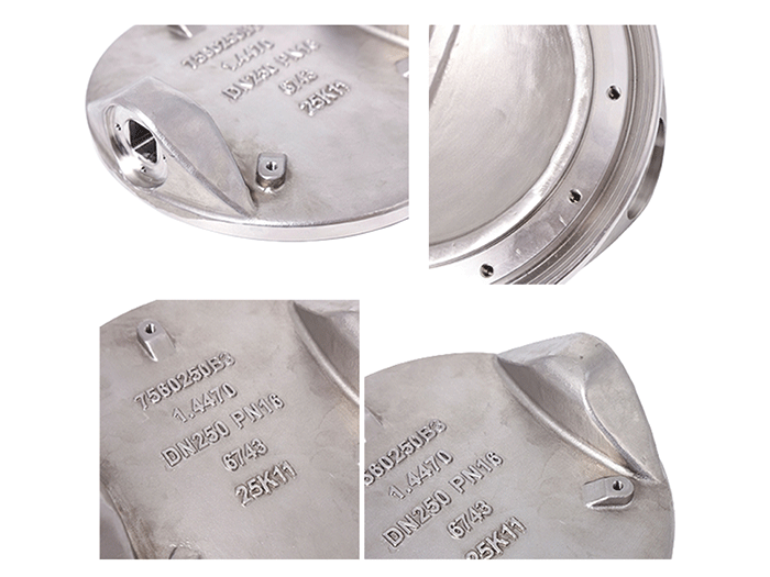 double eccentric butterfly valve disc